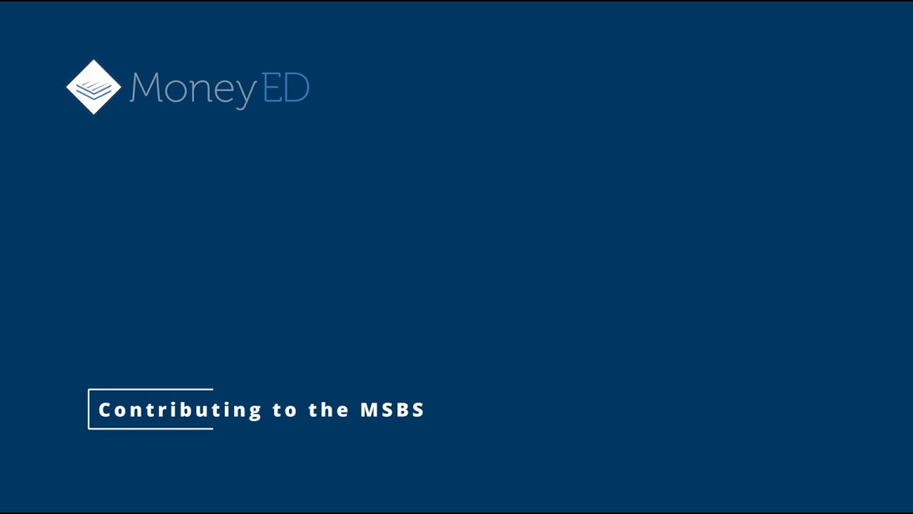 Contributing to the Military Superannuation and Benefits Scheme (MSBS)