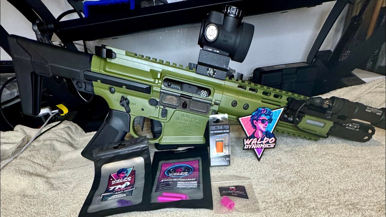 Upgrading hop arm and bucking on a noveske ghetto blaster mws