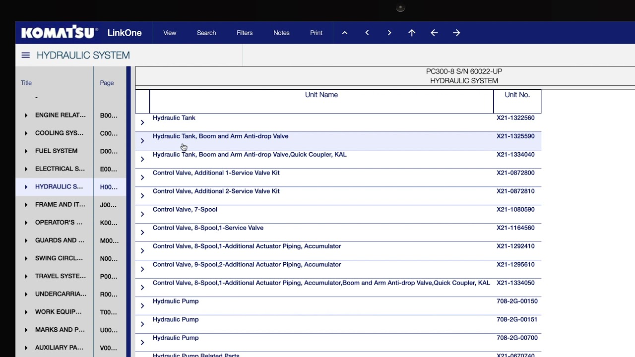 Video Tutorial #11 myKomatsu Customer Portal &ndash; How to use Parts Book