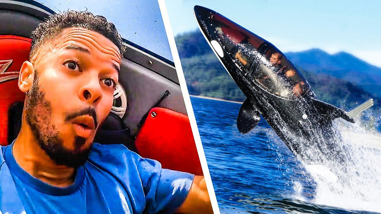 $100,000 UNDERWATER SHARK JET SKI 🦈  | Seabreacher | Jeremy Lynch
