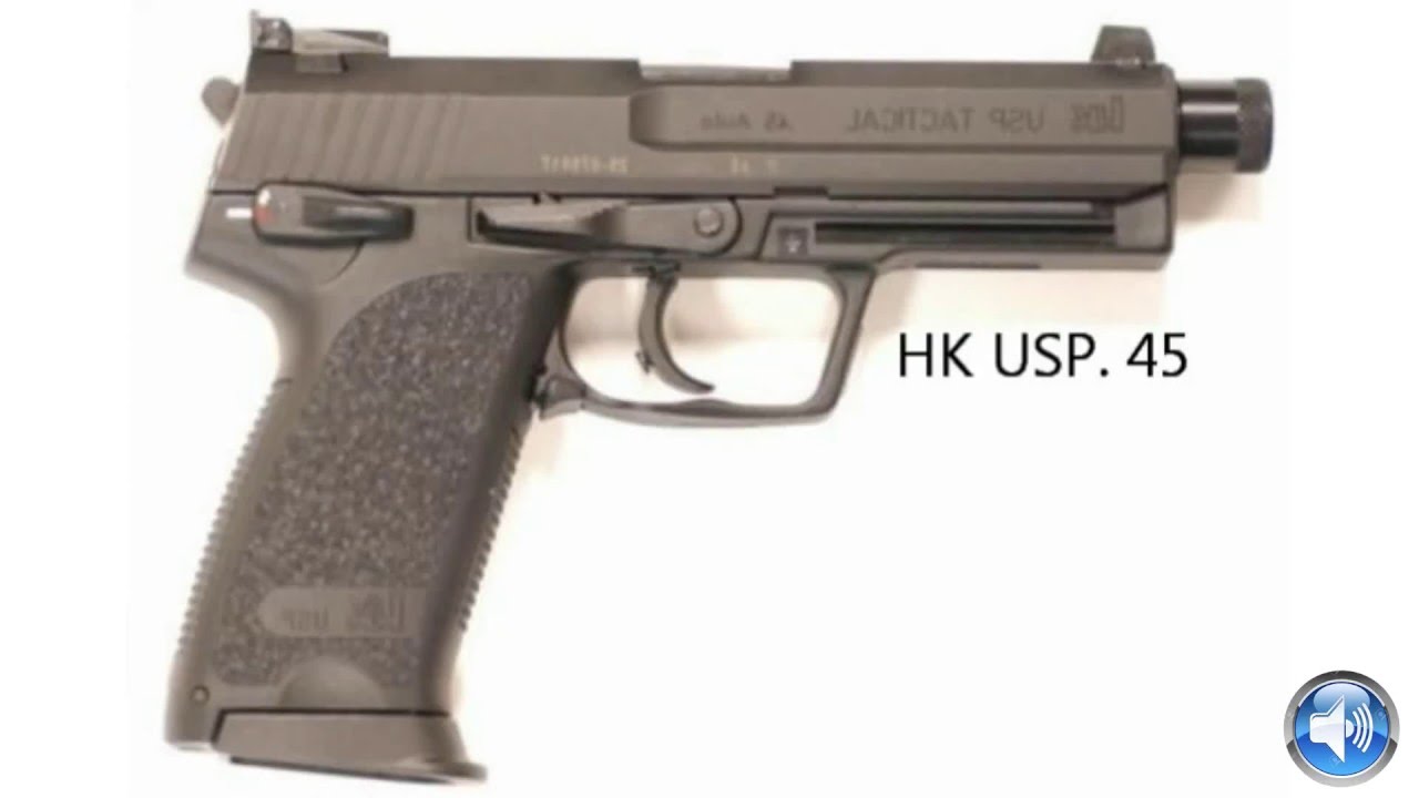 HK USP 45 Pistol Sound Effects One Shot !I! Pistol Sound Effects Free Download