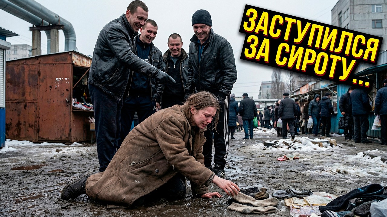 Бандиты унизили сироту на рынке, не зная, что за ней наблюдает офицер СПЕЦНАЗА...