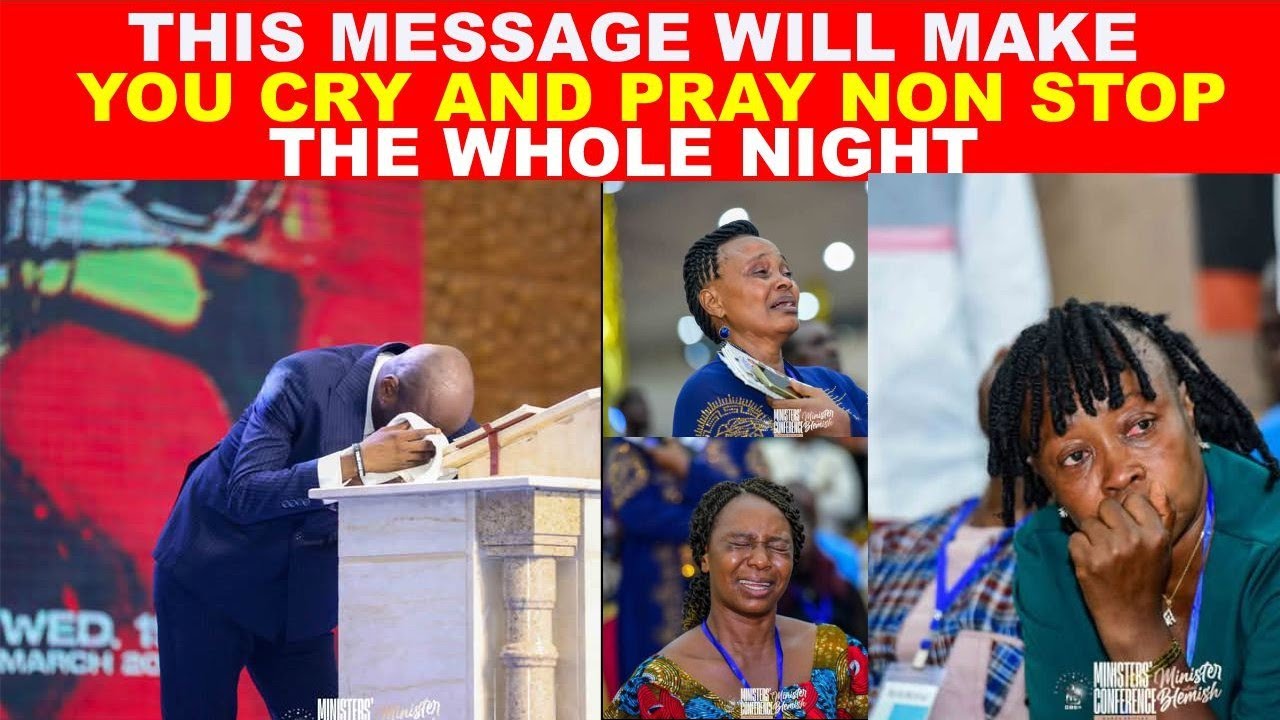 😭😭😭 Apostle Johnson Suleman in Tears 😭😭😭/Absence of Burden