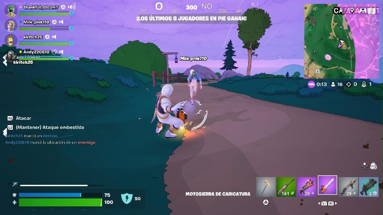 jugando del de Lulú con gente random