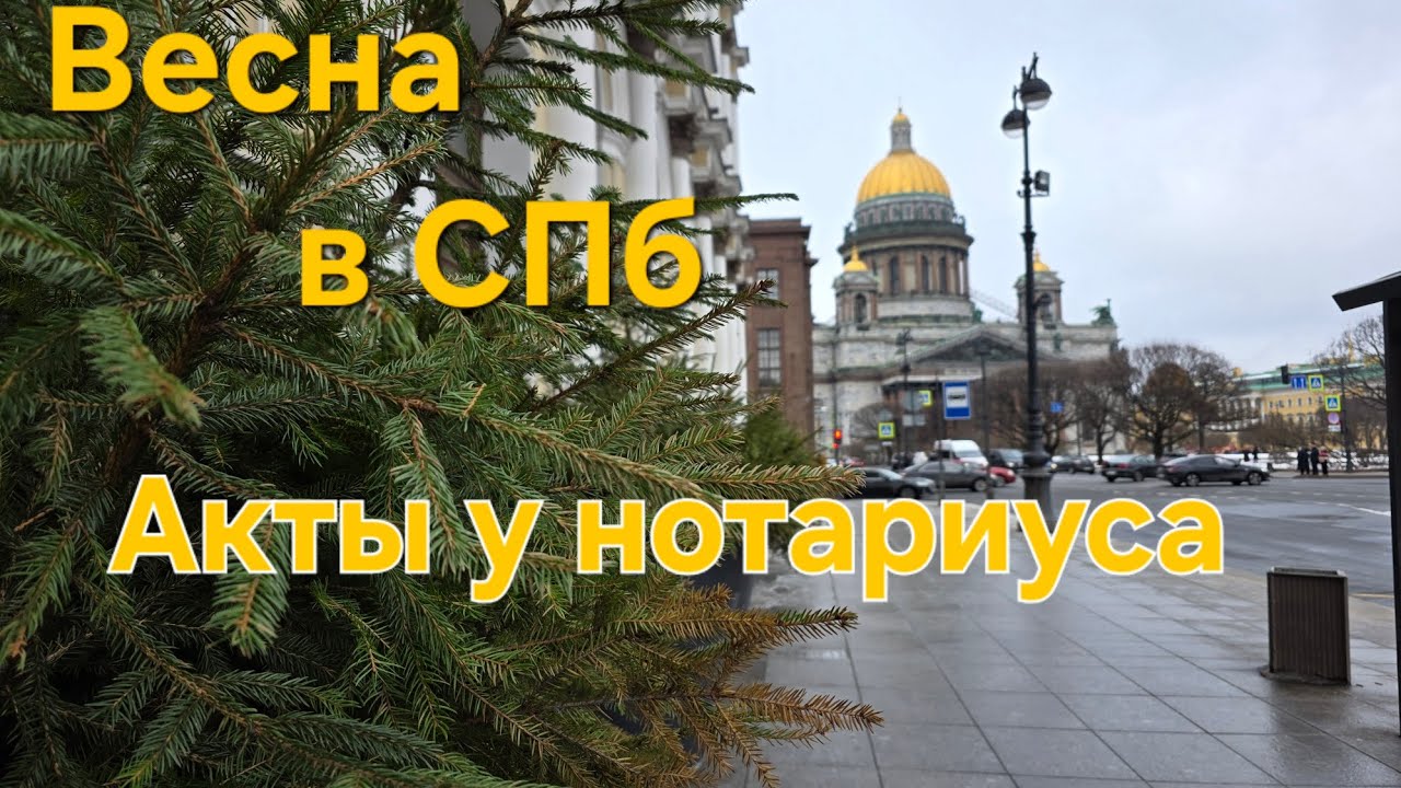 Акты у нотариуса. Закрываем сделку, гуляем, отмечаем