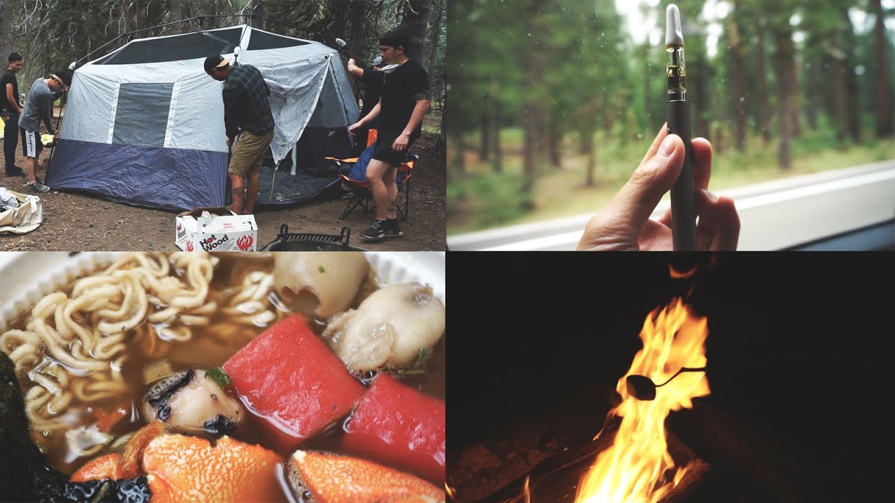 CAMPING HIGH AT BEAR VALLEY