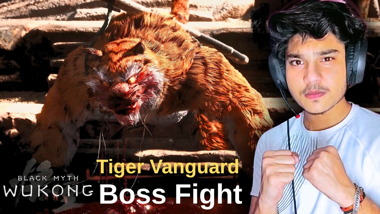 Tiger Vanguard Boss Fight - Black myth Wukong