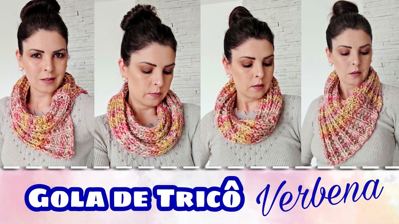 Gola de Tricô Verbena | Ana Alves