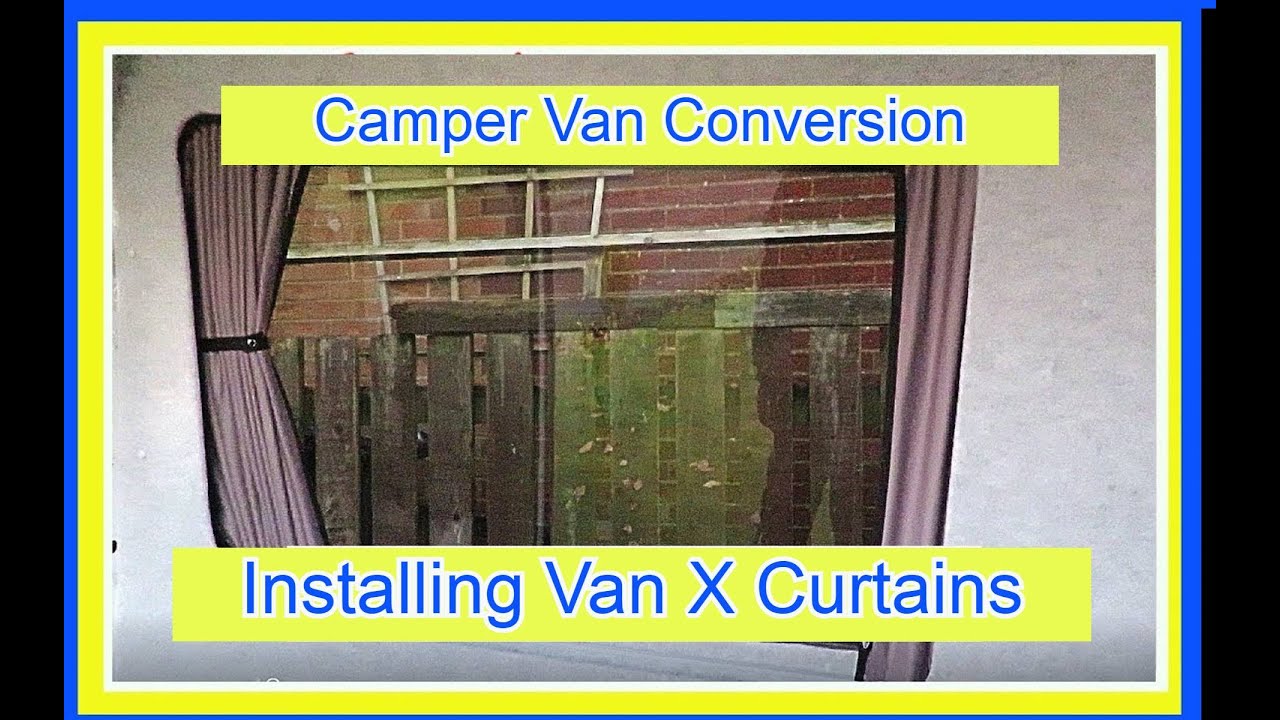 “Building the Ultimate VW Crafter Campervan — With a Full Bathroom!” -How to Install Van X curtains