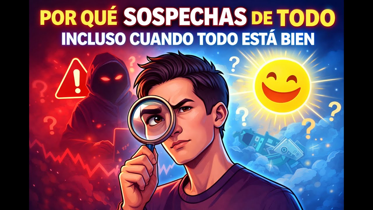 POR QUÉ SOSPECHAS DE TODO INCLUSO CUANDO TODO ESTÁ BIEN: LA PSICOLOGÍA DE LA HIPERVIGILANCIA