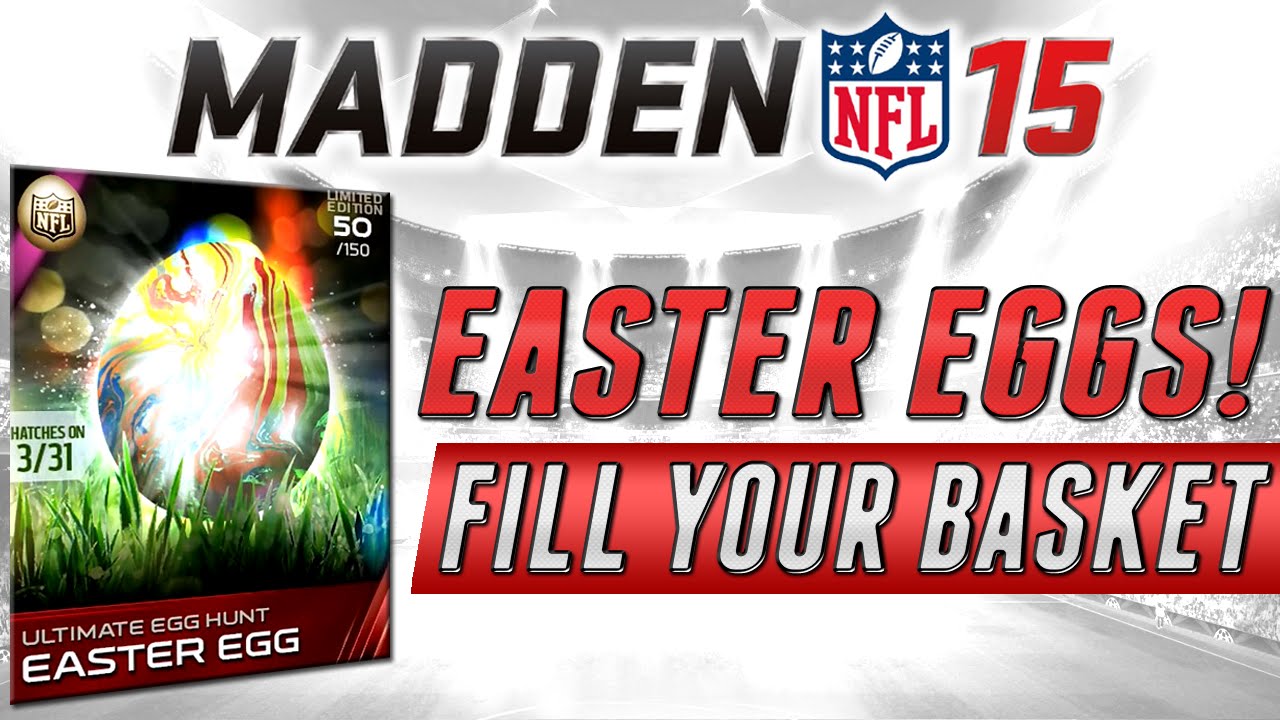 MUT 15 - EASTER PROMO! Easter Eggs and Sets Ready To Fill Our Baskets in Madden 15 Ultimate Team