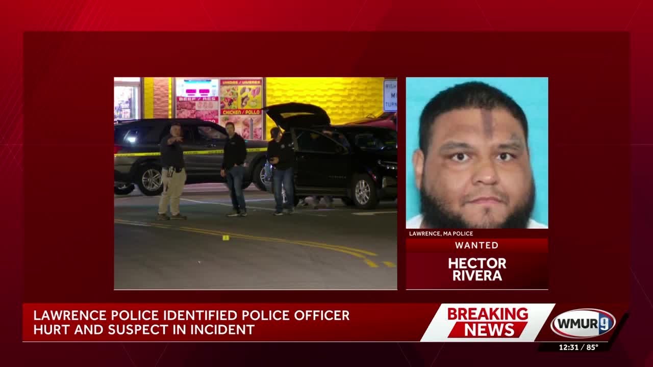 Man accused of running into Mass. officer arrested in NH