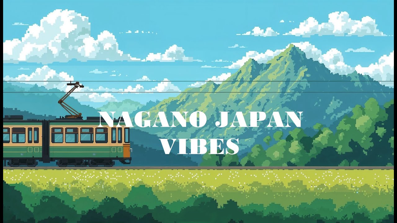 Relaxing Lo-Fi Beats 🚋 | Study, Work & Chill on the Last Tram Nagano, Japan