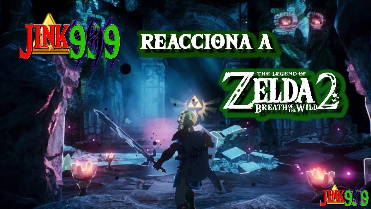 Jink999 REACCIONA A ZELDA BREATH OF THE WILD 2 - 2021  - En espa&ntilde;ol