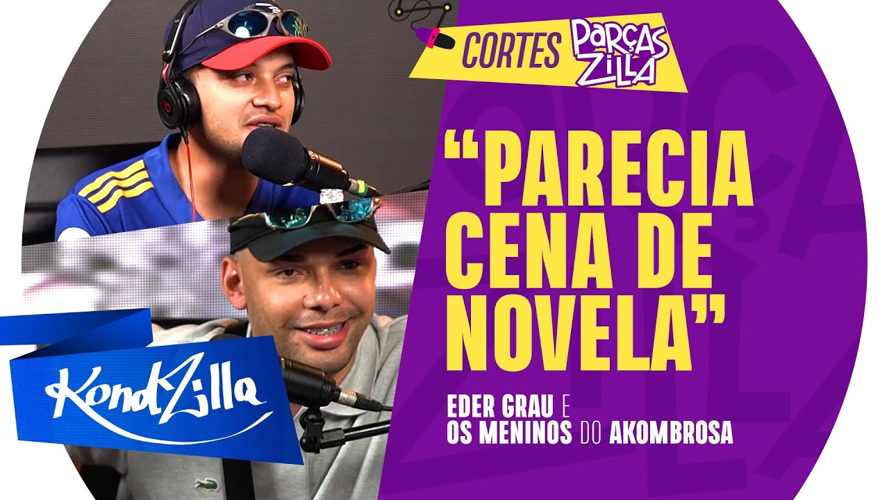 EDER GRAU E VINNY GRAU QUASE TOMARAM TIRO NA FUGA