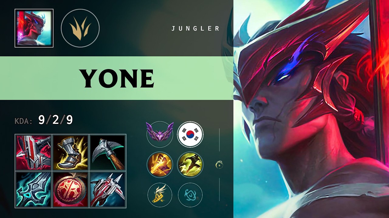 Yone Jungle vs Graves - KR Master Patch 26.14