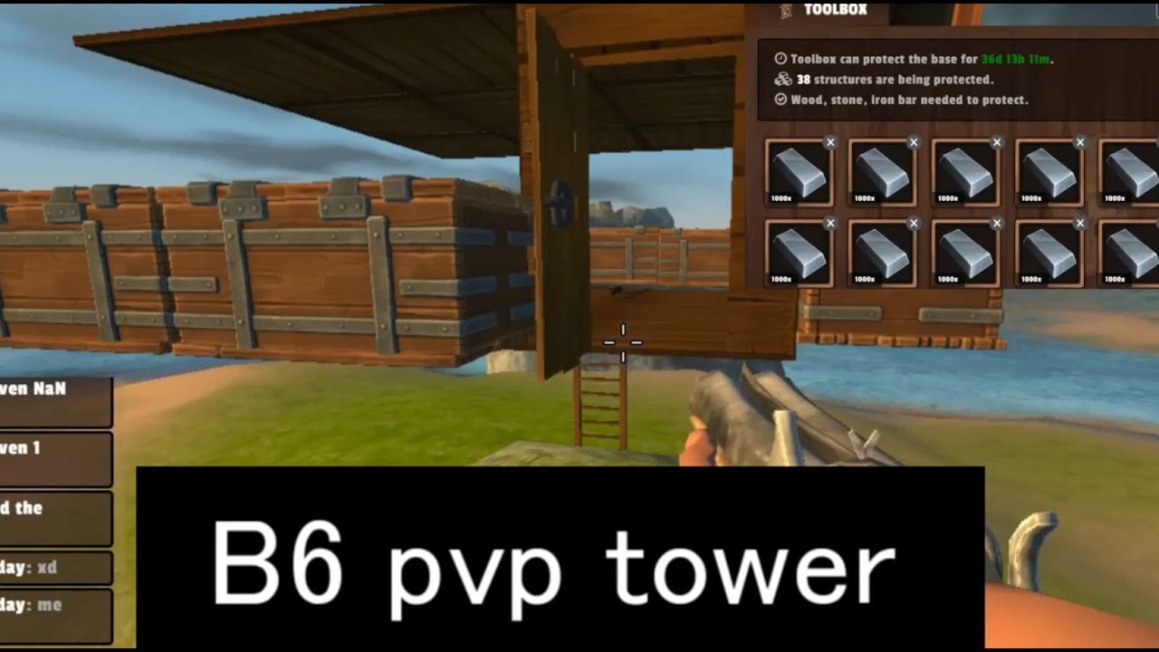 【Tribals.io】gotoukun B6 pvp tower (27 or 38structures)【Building】2024-11-08