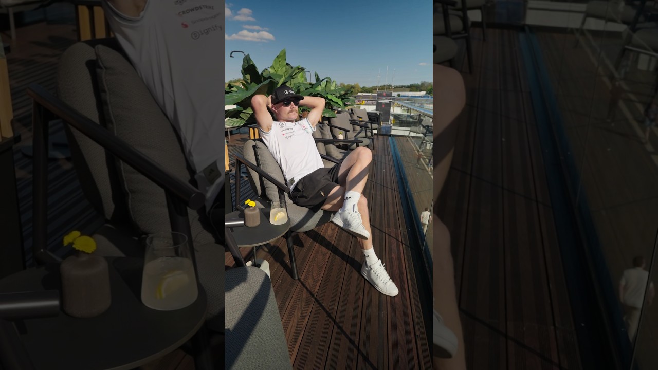 Валттери Боттас объясняет летнюю остановку Формулы-1! 🏖️ #f1 #formula1 #mercedesf1