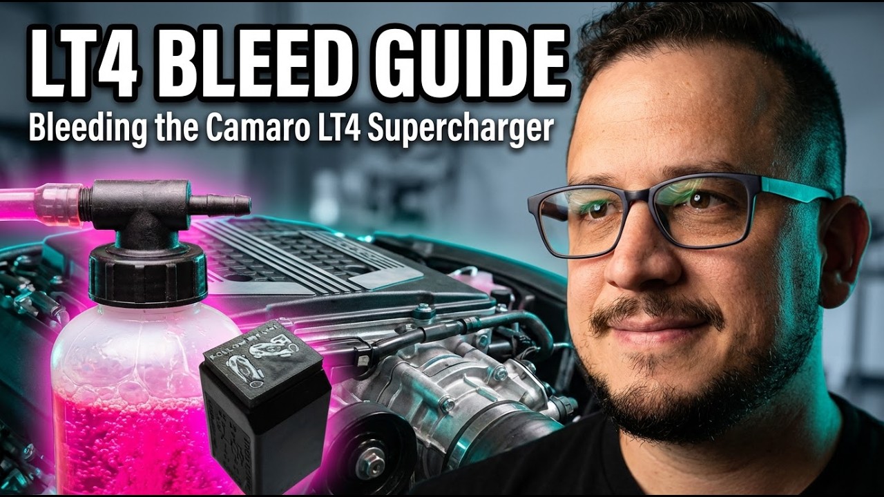 How-To: Bleeding the LT4 Supercharger // Camaro ZL1 & ZL1 1LE