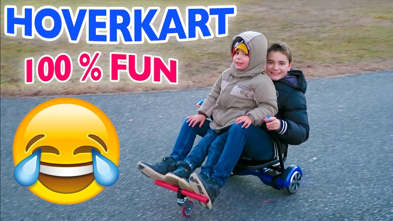 VLOG - HOVERKART 100% FUN pour Swan & Néo 😂