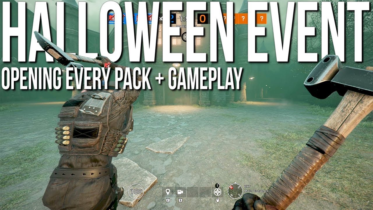 NEW Halloween Event Gameplay + OPENING EVERY DOKTOR'S CURSE PACKS! - Rainbow Six Siege