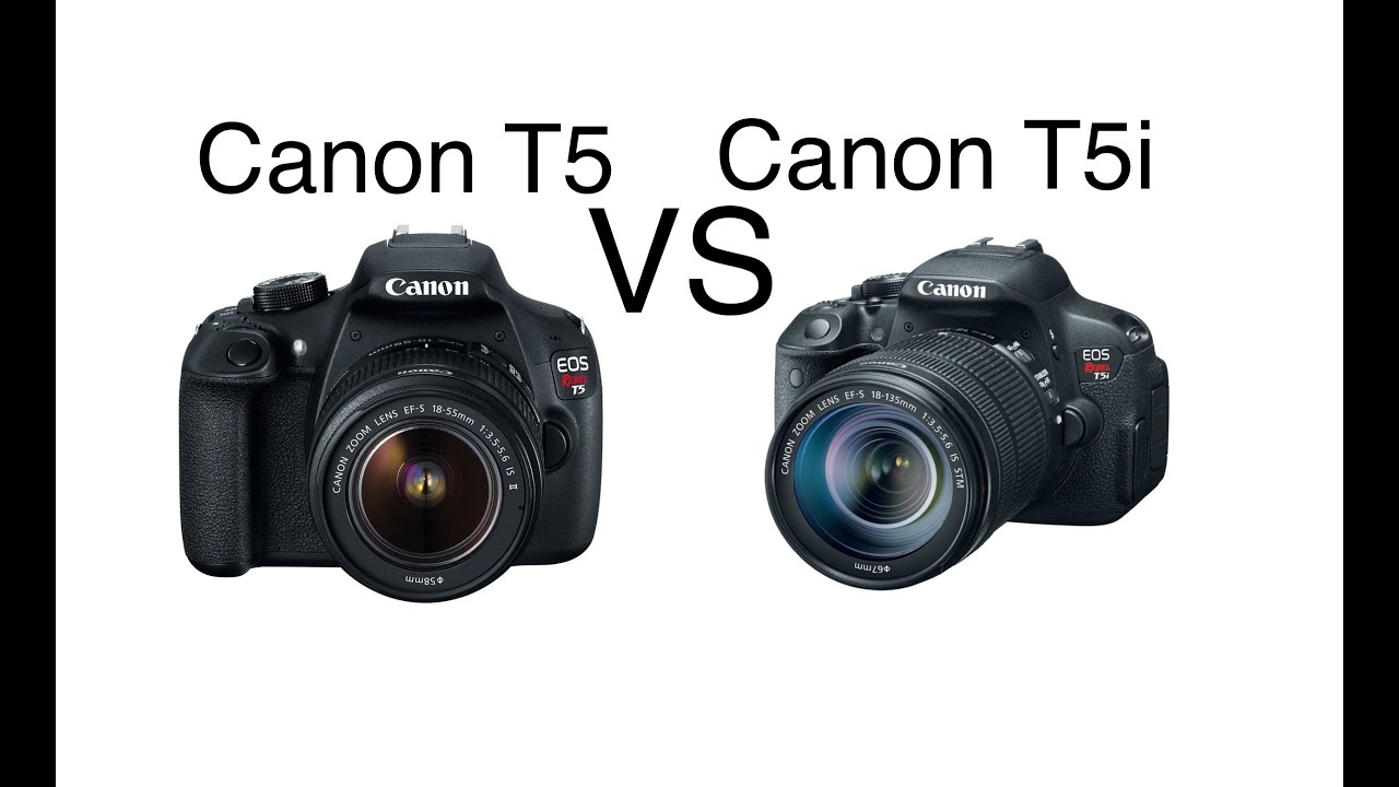 CanonT5 vs Canon T5i