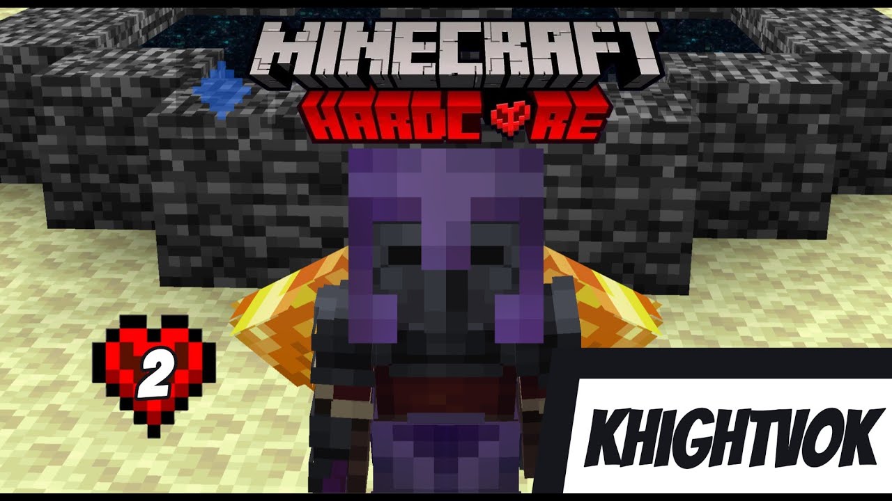 Hardcore Minecraft #2 – A Sárkányvadászat! 🐉 + Elytra megszerzése