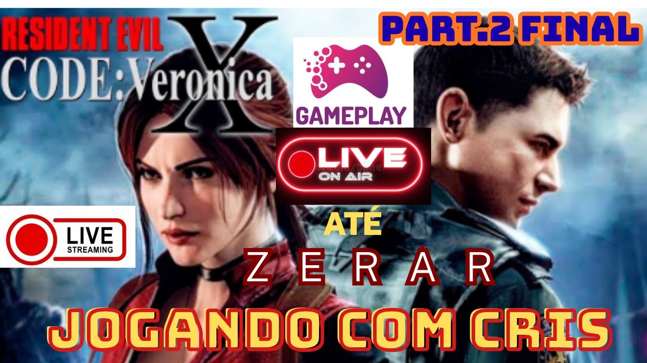 Resident Evil Code Veronica Gameplay Completo | Até Zerar | PS2 | PART2 CRIS #shorts