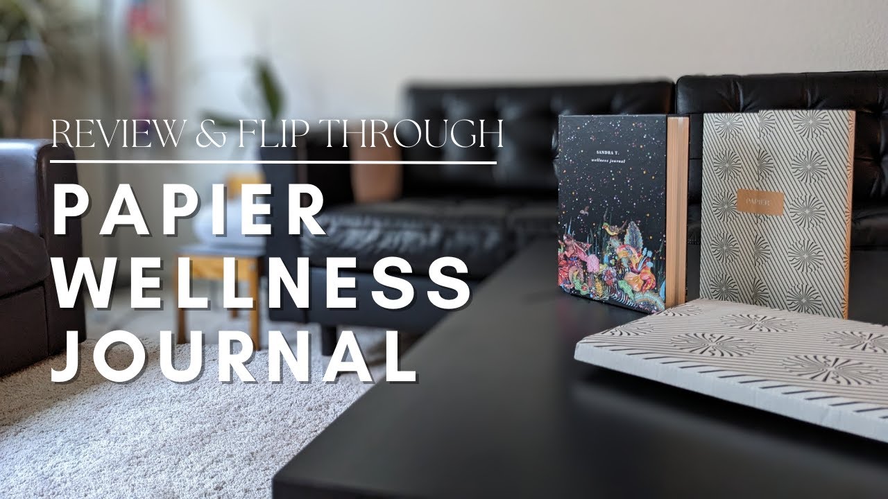 Planner Life: Papier Wellness Journal | Flip through | Review