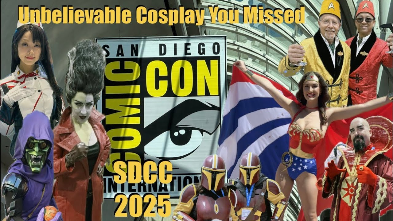Insane Cosplay you missed at SDCC 2025