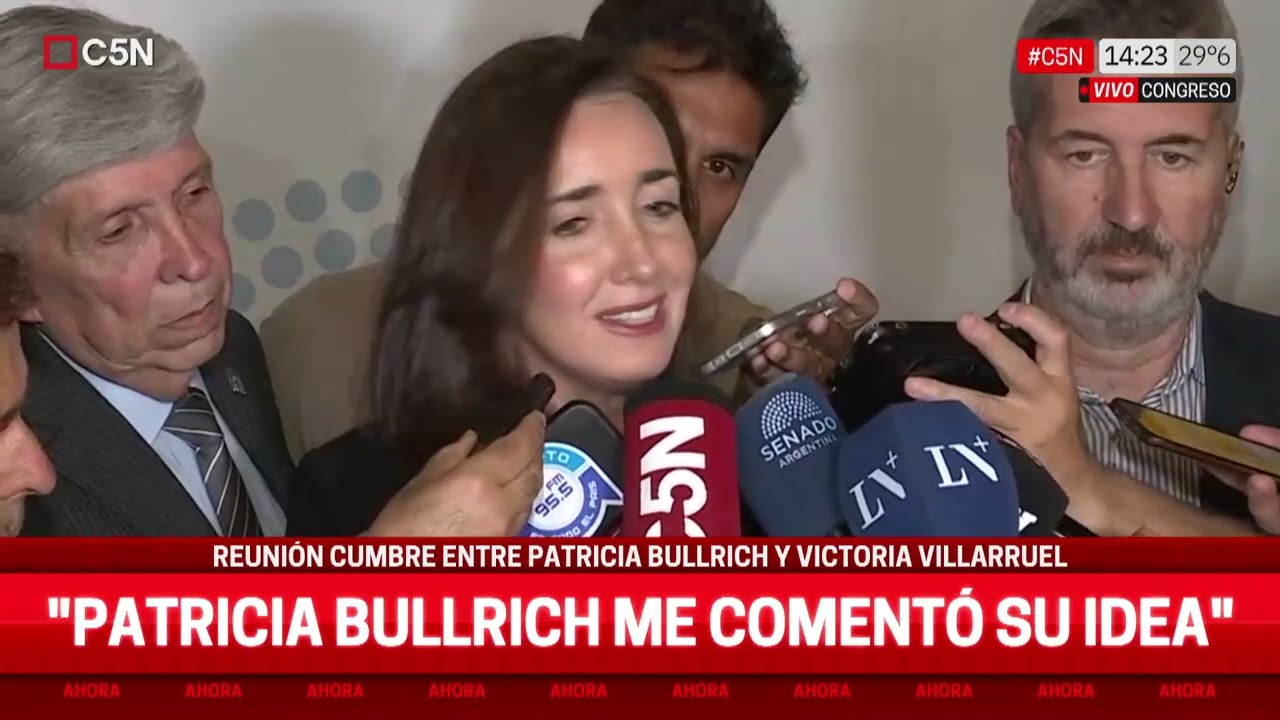 VILLARRUEL se REUNIÓ con  BULLRICH: 