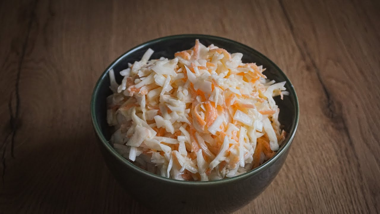 Krautsalat | Coleslaw | Kolay Beyaz Lahana Salatası | Ramadan