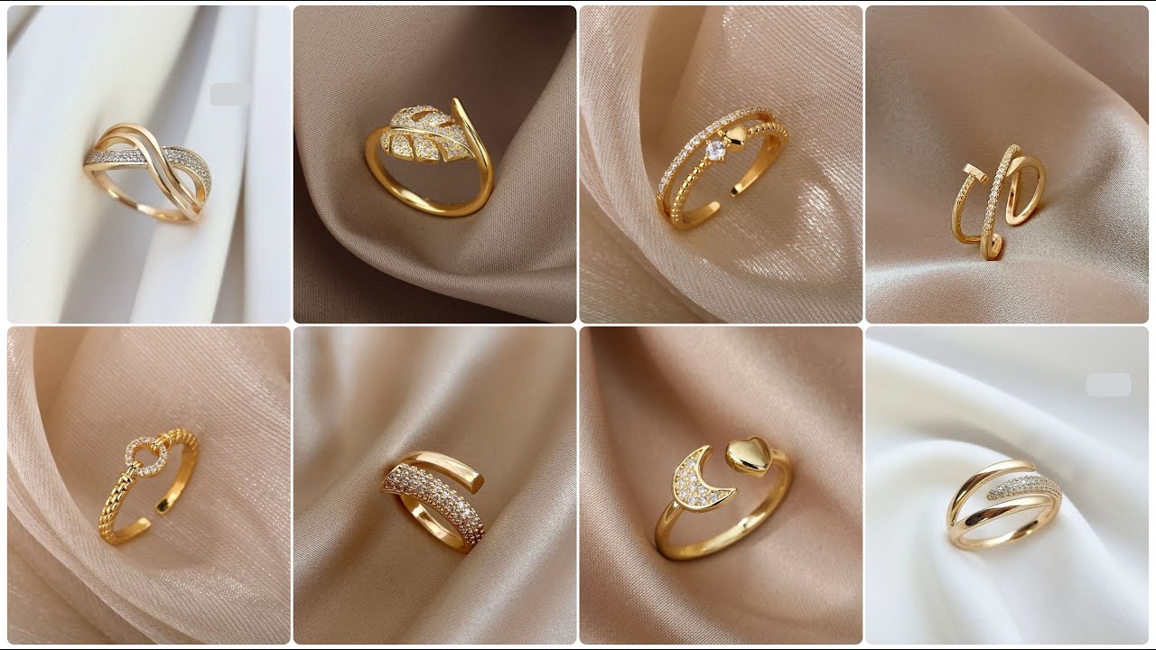 Most Beautiful Gold Ring Design| Gold Finger Ring Designs| Finger Ring Designs for Female/Women|