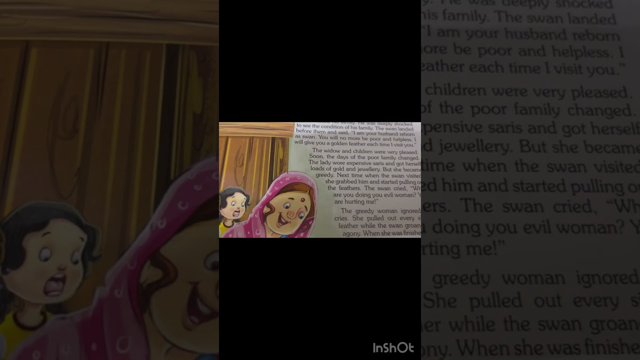 The Golden Swan story from Jataka Tales