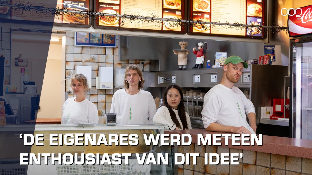 Kunst tussen de friet en de eierbal: Cafetaria Koning als tijdelijke galerie