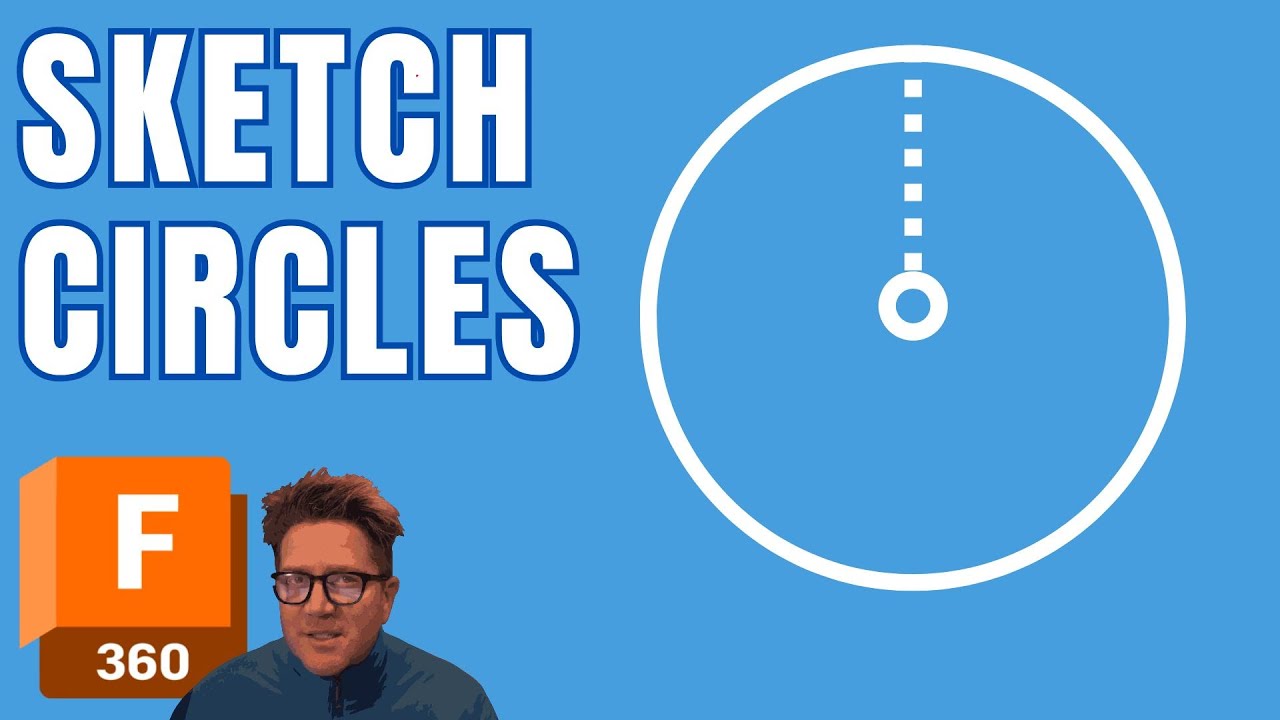 Learn Fusion 360 Circle Sketch Commands - Make Sketching Easier
