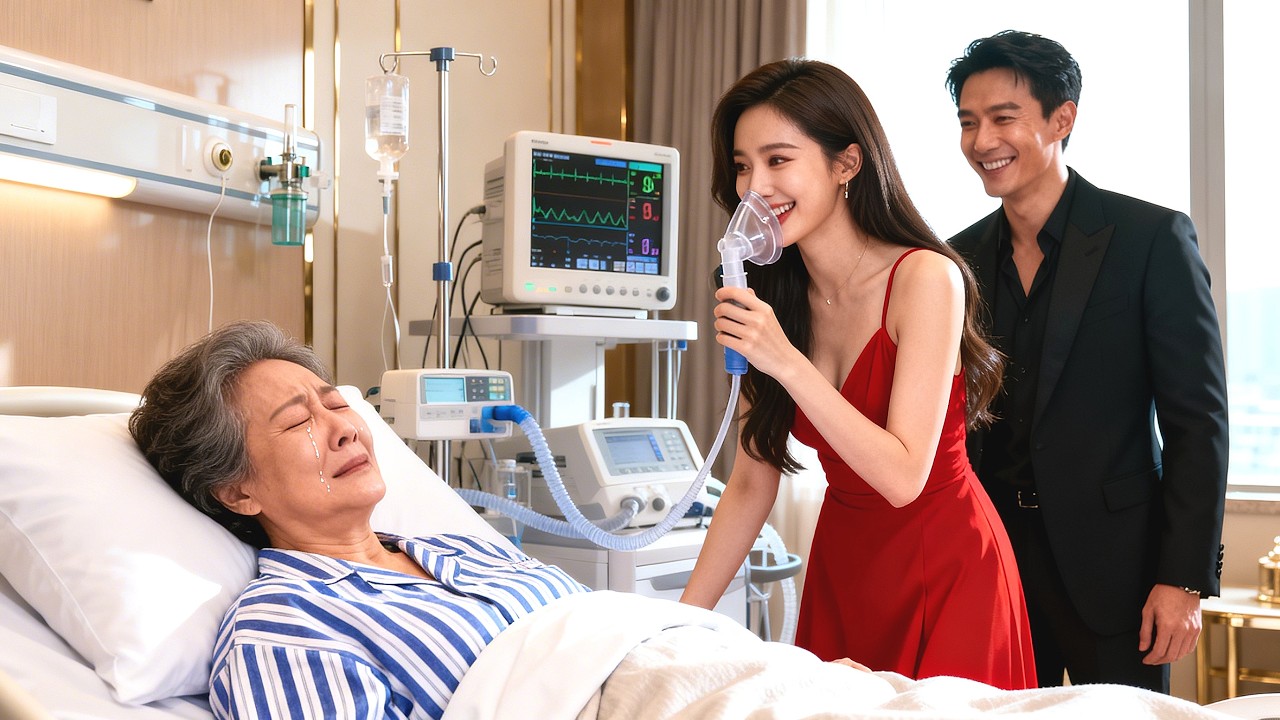 My daughter pulled out my oxygen tube herself to pay the insurance money; I never expected this.