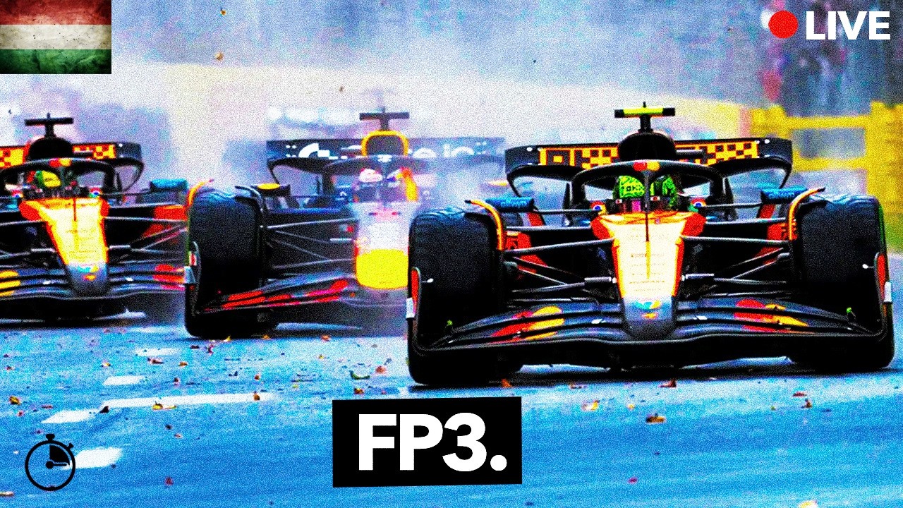 🔴F1 LIVE: HUNGARIAN GP FP3 WATCHALONG - Commentary + Live Timing