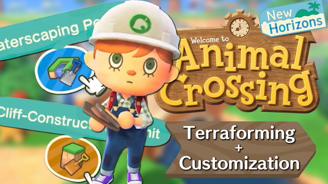 Terraforming and Customization! - Animal Crossing New Horizons Direct Breakdown