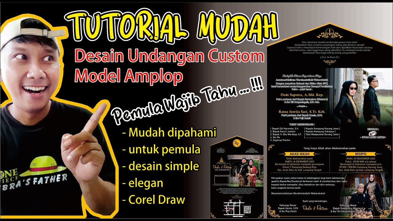[ FULL ] Cara Membuat Undangan Pernikahan dari Awal Sampai Akhir #undangan #undanganpernikahan