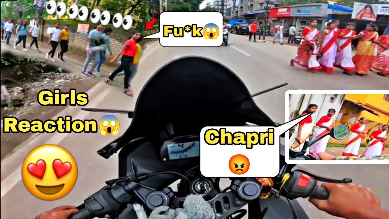 Yamaha R15 V3 Full System Akrapovic🔥 || Crezy Girls Reaction😍 || Shoking Public Reaction😱