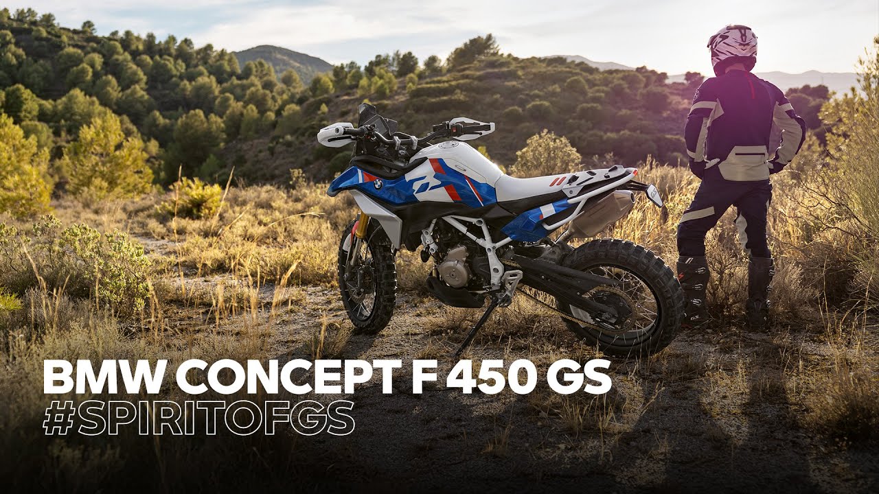 The brand-new BMW Concept F 450 GS