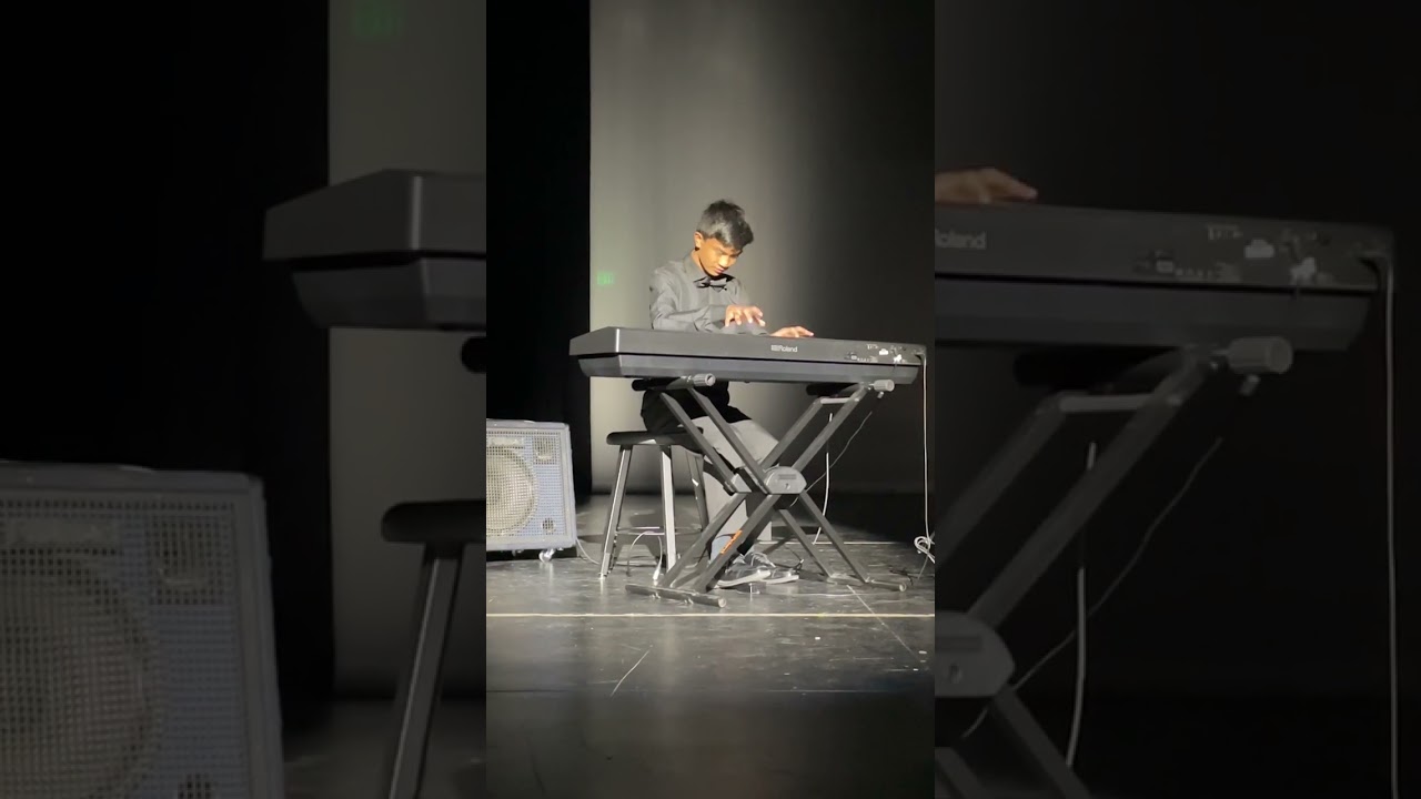 When you play moonlight sonata 3rd movement at a high school talent show