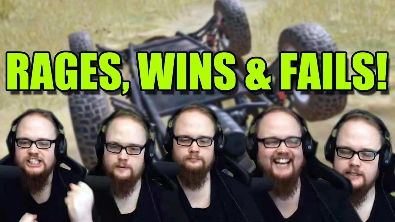 RAGES, WINS & FAILS! - Playerunknown's Battlegrounds #16 | Ranzratte1337