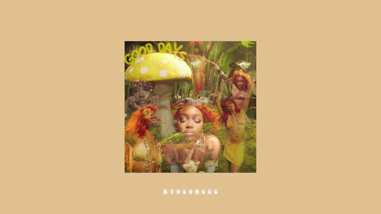 SZA - Good Days instrumental (slowed & reverb)