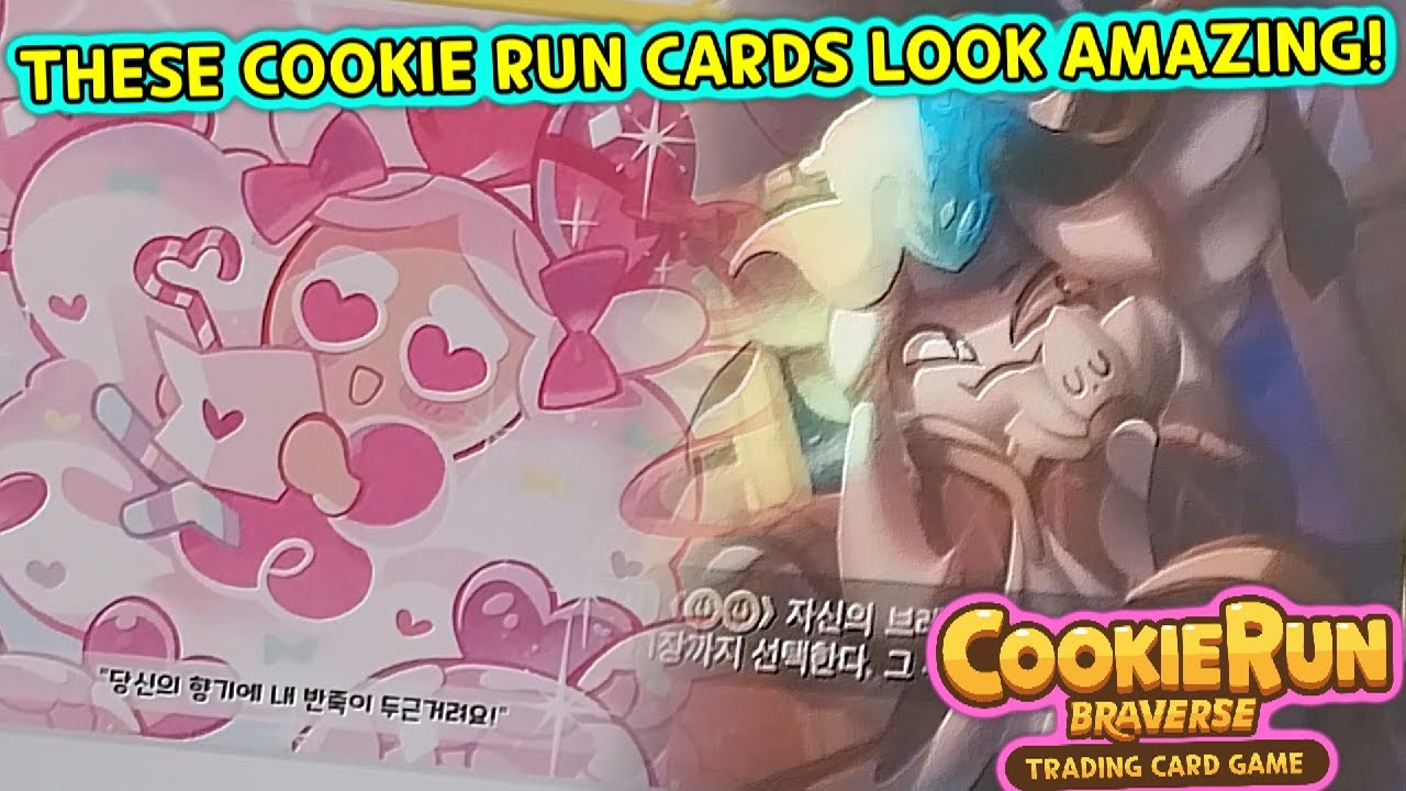 THESE LOOK SO INCREDIBLE! - COOKIE RUN: BRAVERSE CARD OPENING!
