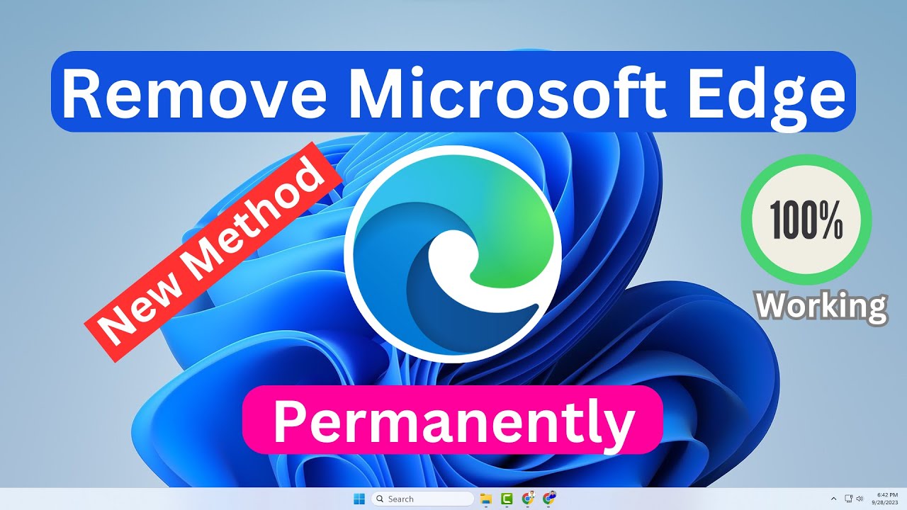 How to Uninstall Microsoft Edge Completely in Windows 11/10 | New 2026 Method