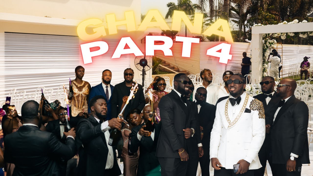 GHANA VLOG 2024 PART 4 🇬🇭 - WEDDING DAY | CUSTOM CULTURE POD