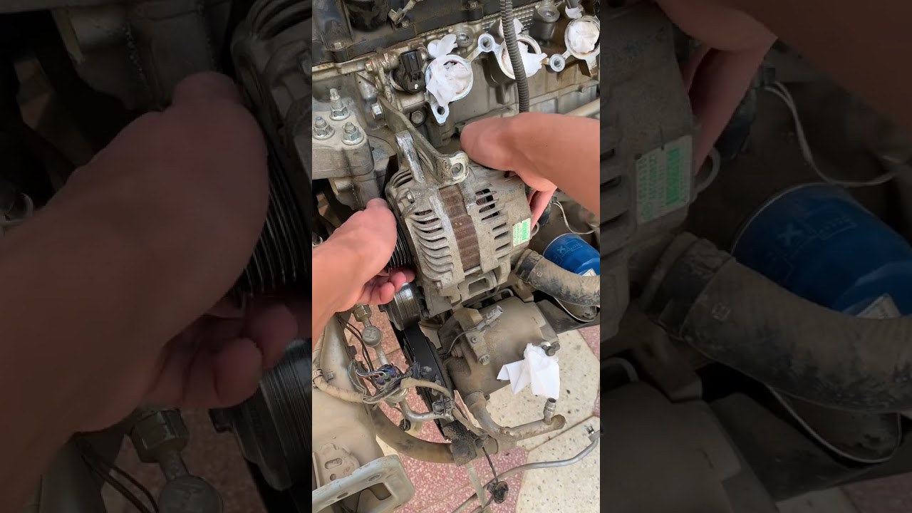 طريقة فك دينمو الاتراج 