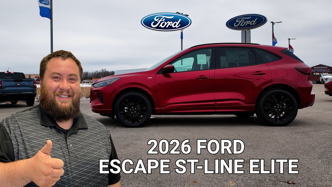 ОБЗОР | Ford Escape ST-Line Elite 2026 года